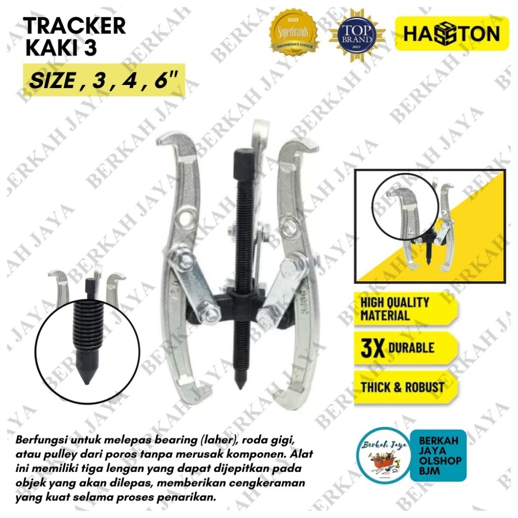 Jual TRACKER K/3 HASSTON Prohex / TRACKER BEARING KAKI 3 | TRAKER KAKI ...