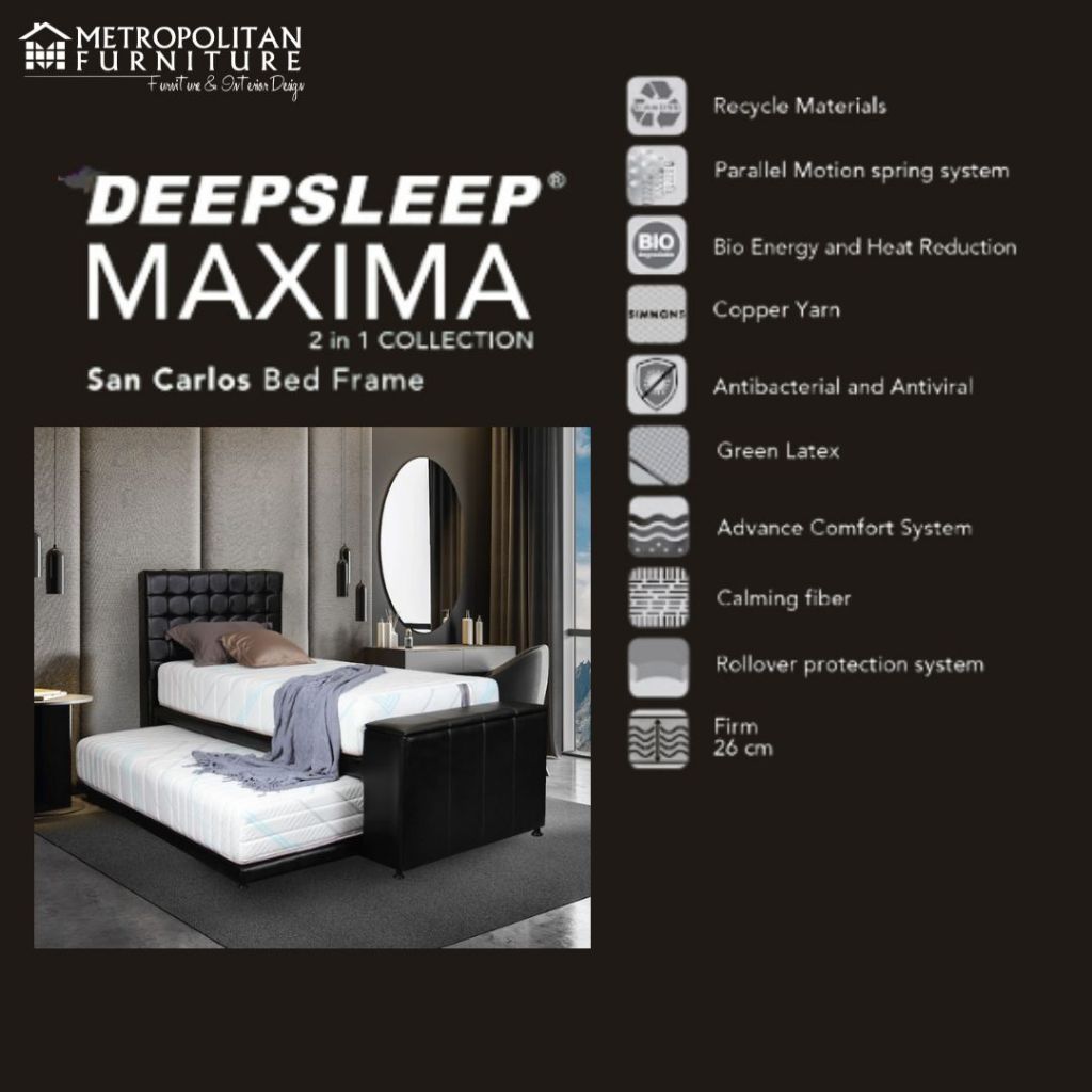 Jual Kasur Springbed Simmons 2in1 Maxima Kasur Spring bed Sorong atas ...