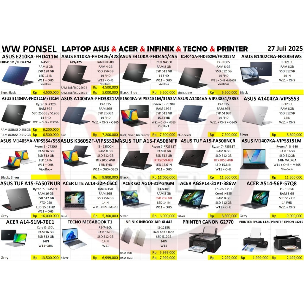 Jual Laptop Asus Garansi Resmi | Shopee Indonesia