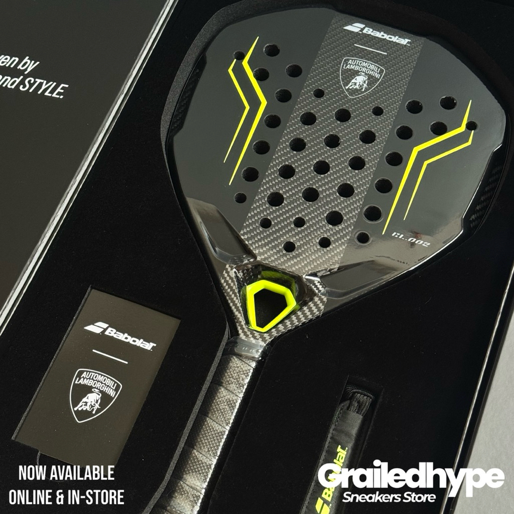 Jual Padel Racket Babolat x Automobili Lamborghini BL.002 - Black ...