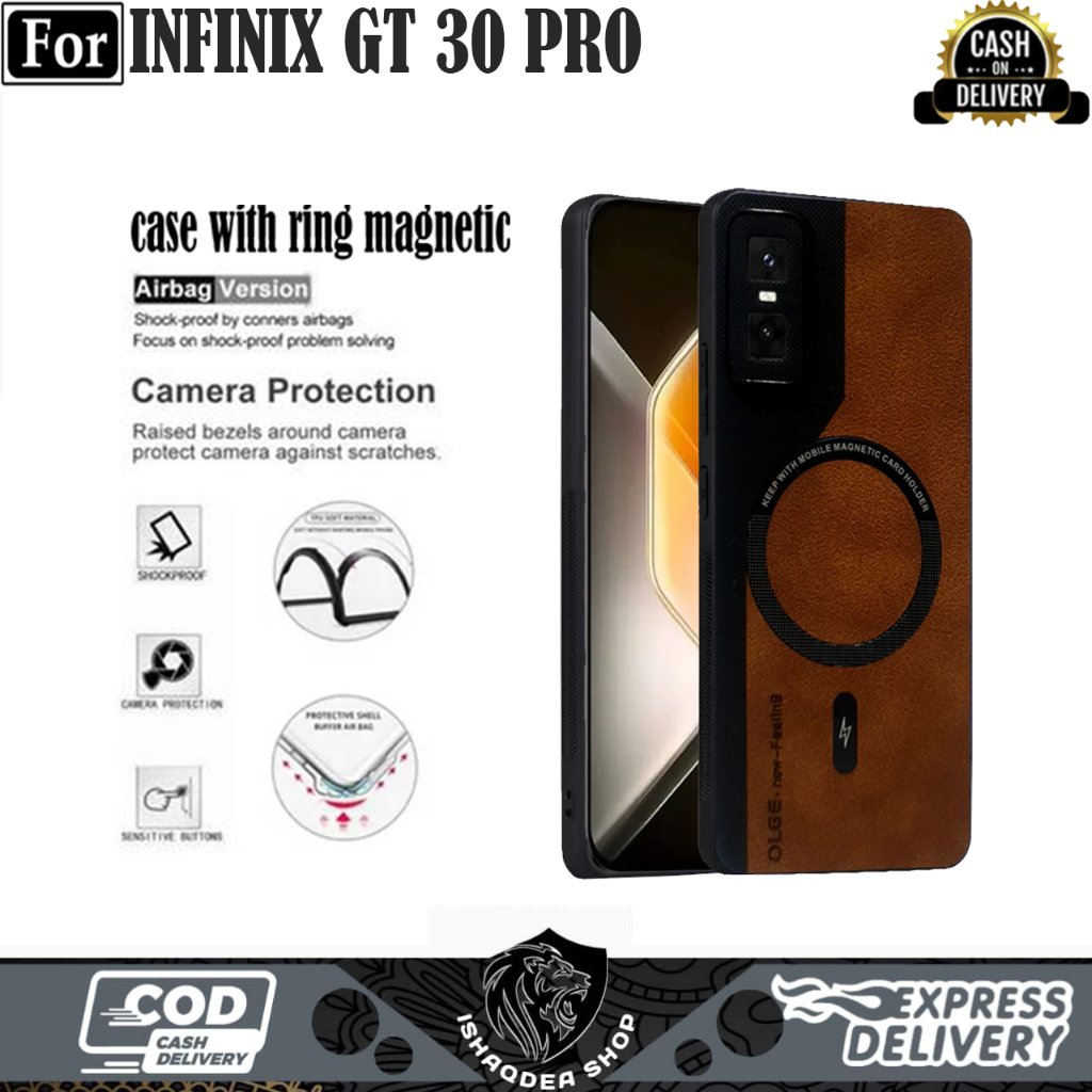 Jual Casing INFINIX GT 30 PRO Luxury Leather Phone Case Two Tone ...