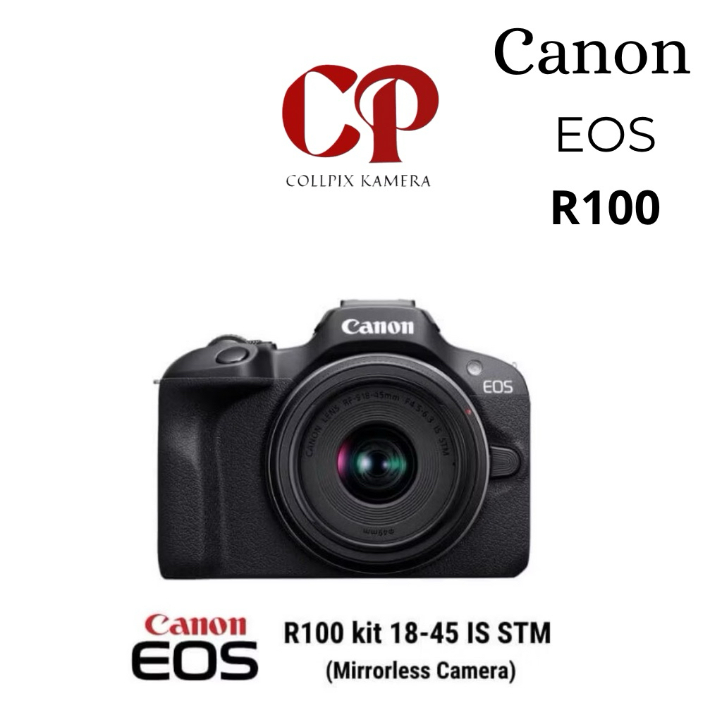 Jual KAMERA CANON EOS R100 WITH RF-S18-45mm IS STM (GARANSI RESMI ...