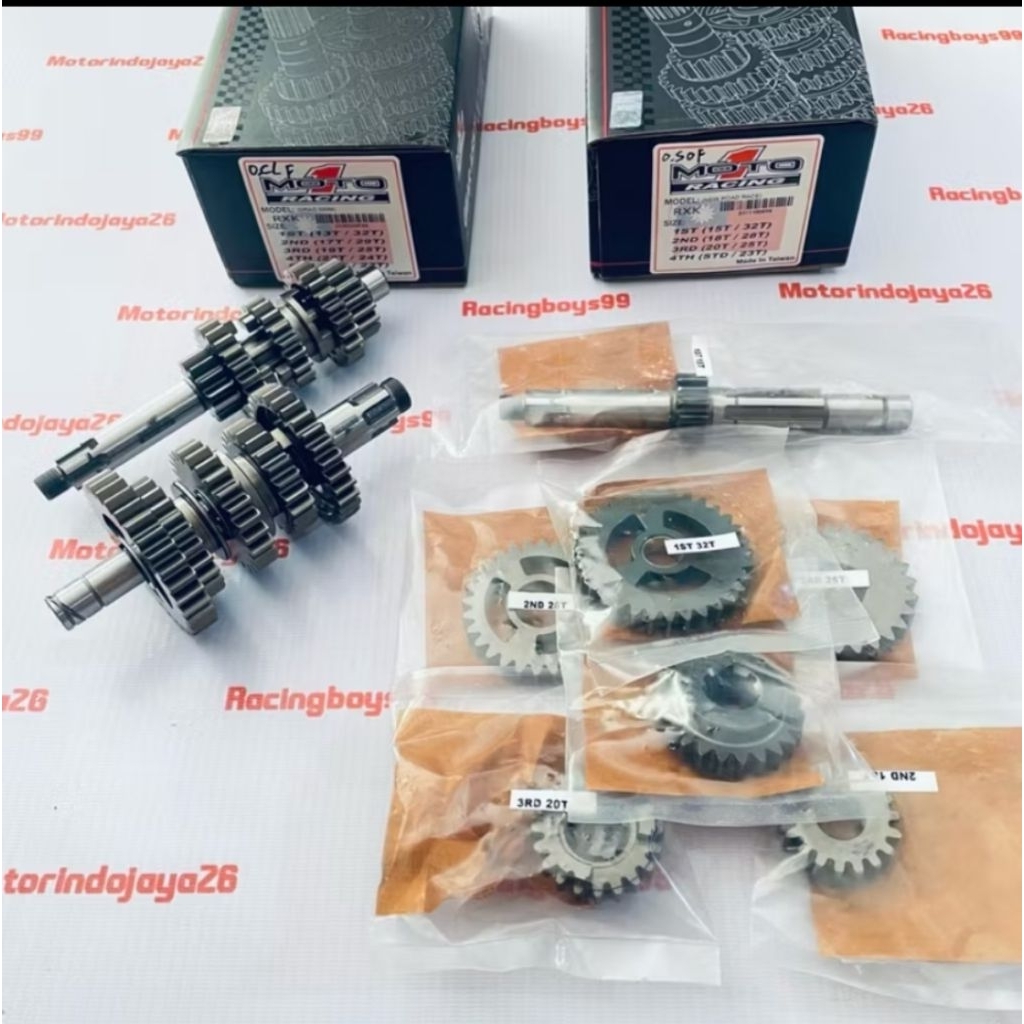 Jual Gigi Rasio RX king Moto 1 Racing New Road Race & Drag 500MM ...