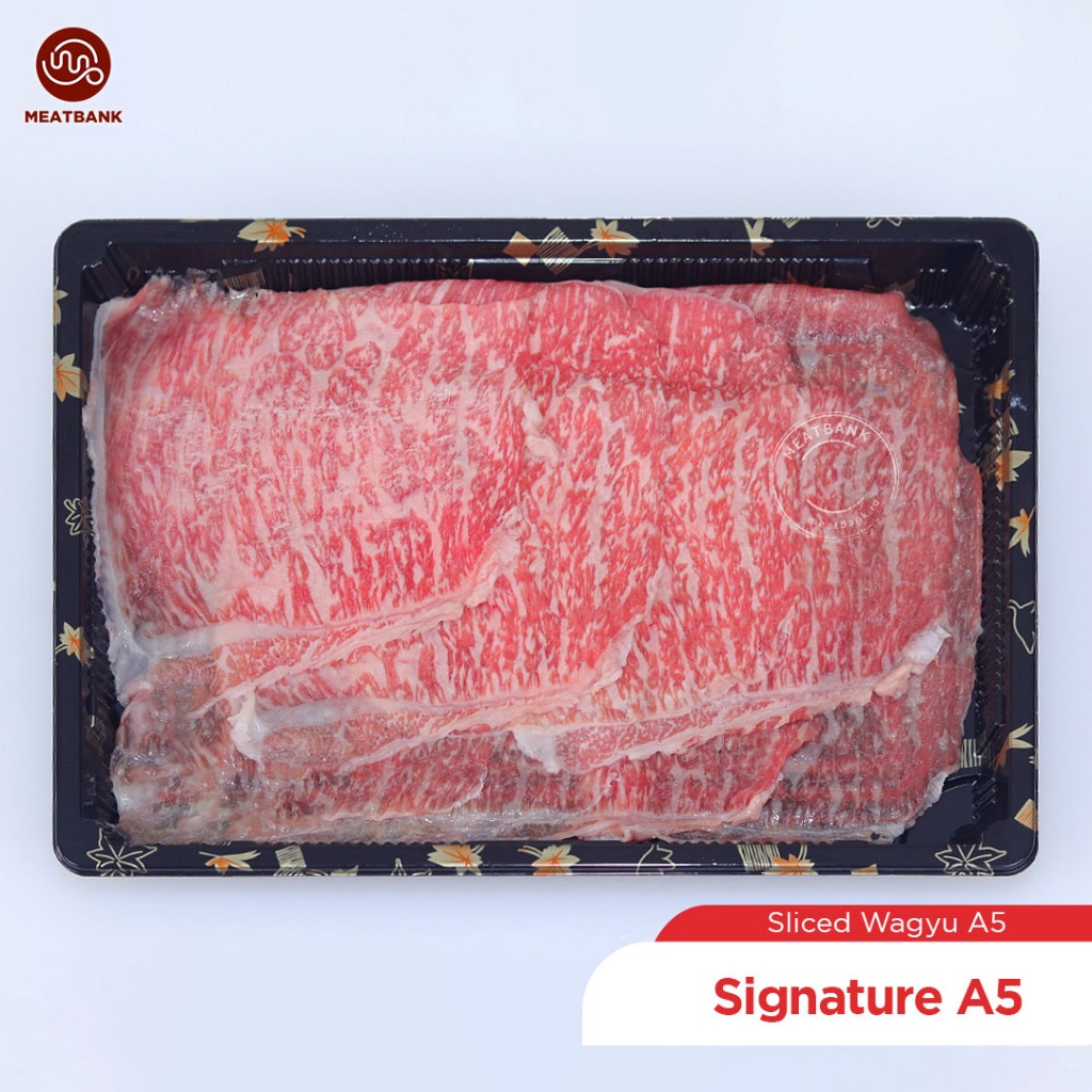 Jual MEATBANK JAPAN WAGYU A5 SLICE SIGNATURE A5 Kobe Beef Shabu ...