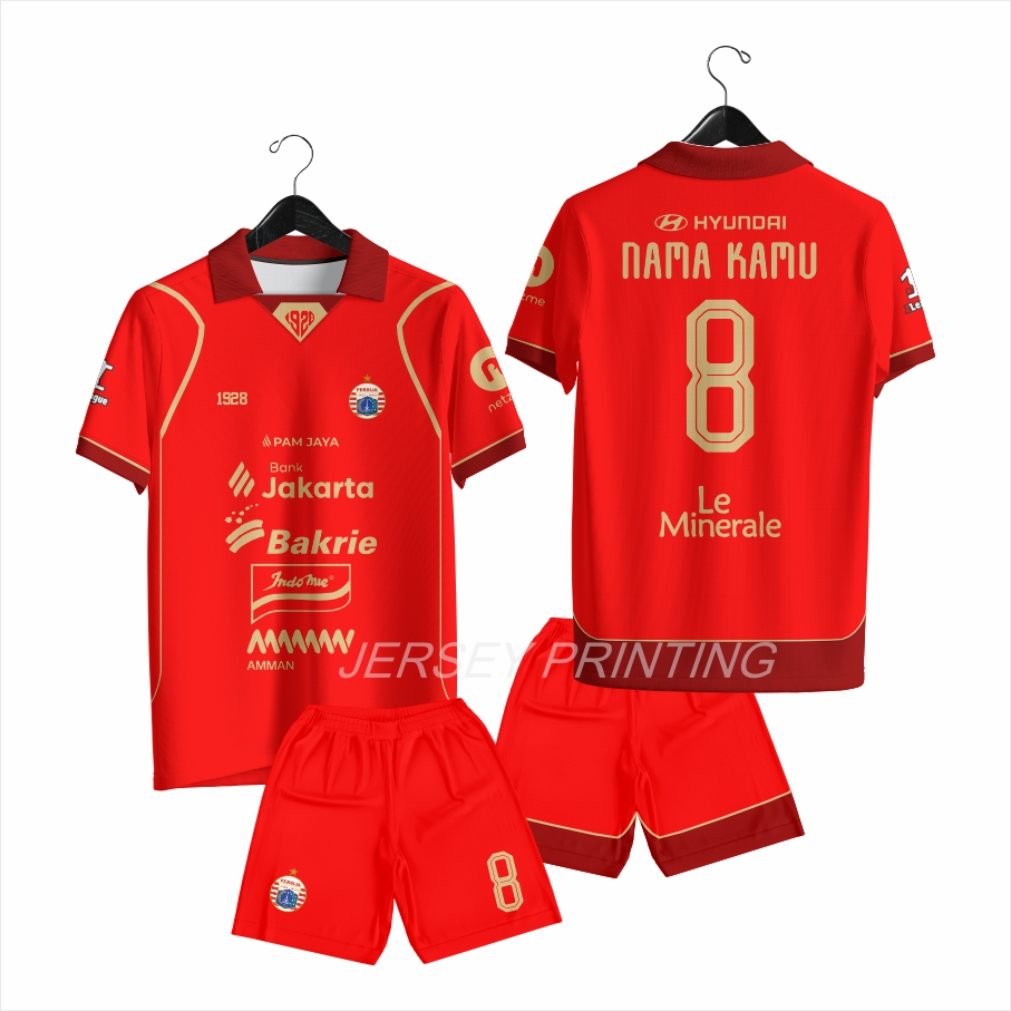 Jual JERSEY PERSIJA JAKARTA 2025 INDONESIA SUPER LEAGUE | Shopee