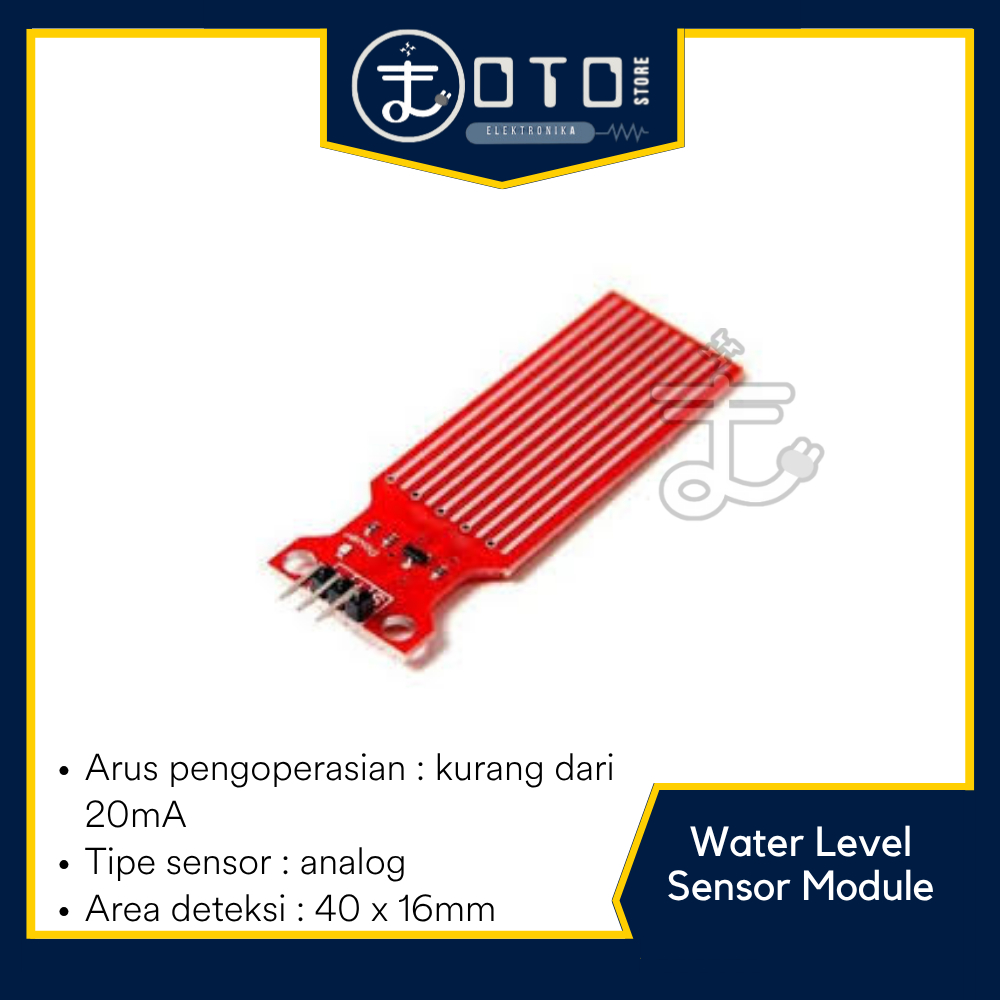 Jual Water Level Sensor Module Sensor Air Hujan Ketinggian Permukaan ...