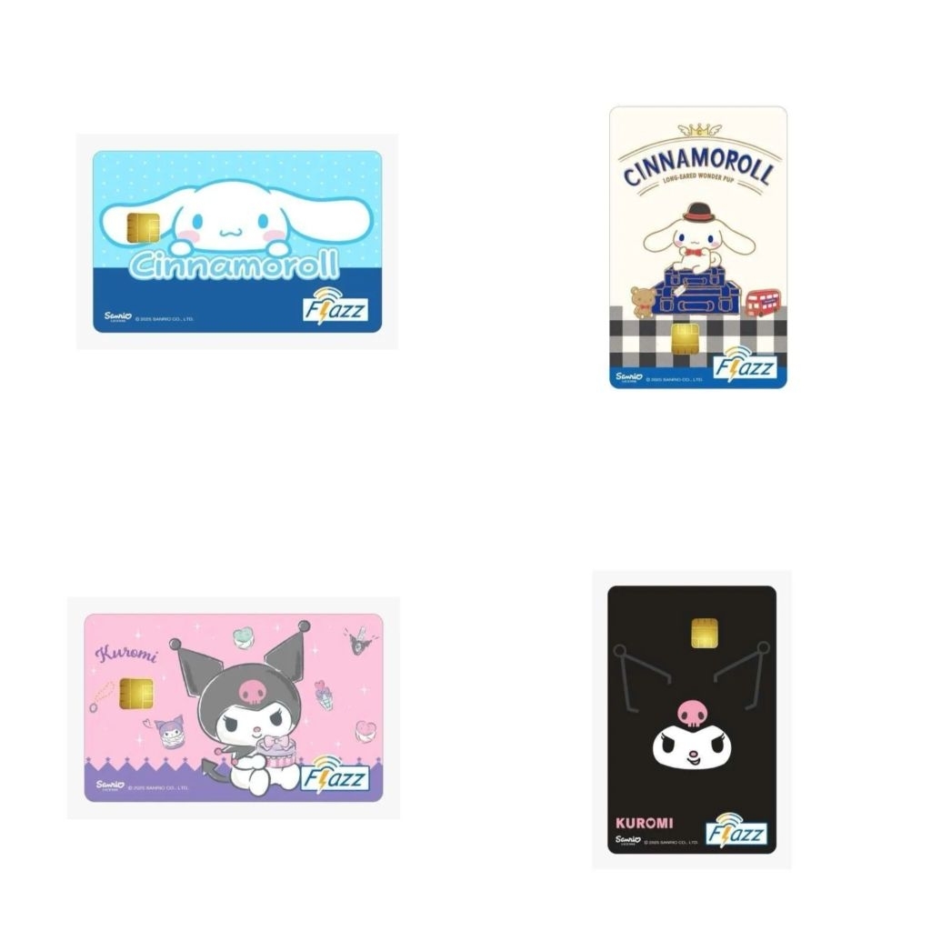 Jual KARTU FLAZZ LIMITED EDITION CINNAMOROLL KUROMI BCA FLAZZ CARD ...