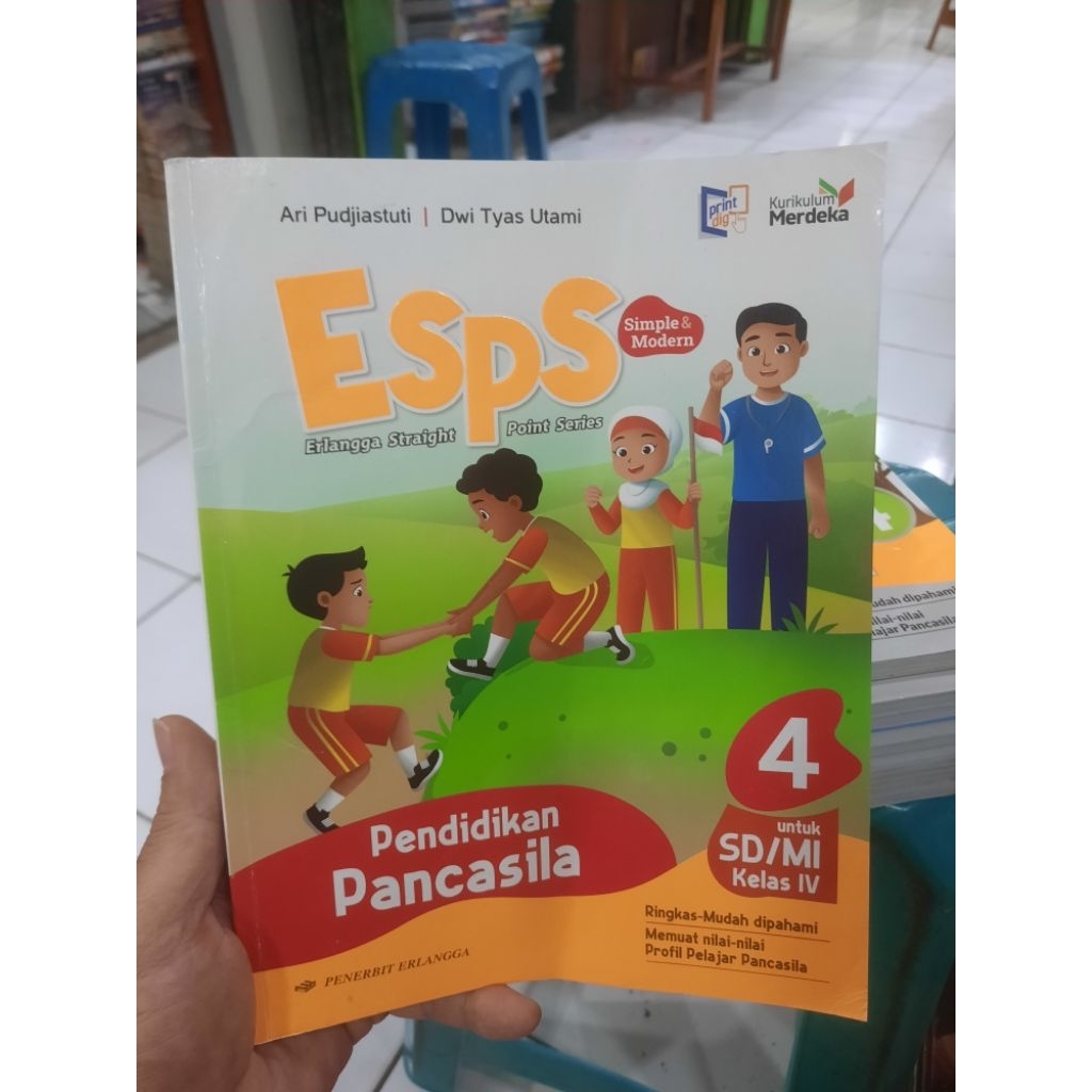 Jual ESPS PENDIDIKAN PANCASILA UNTUK SD/MI KELAS IV KURIKULUM MERDEKA ...