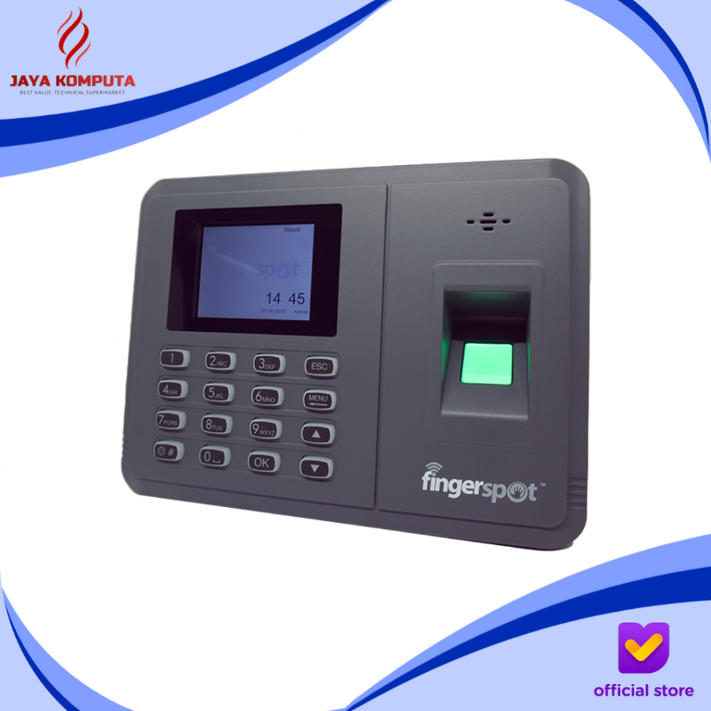Jual Mesin Absensi Fingerspot Revo W-231N Fingerprint, PIN Mesin Absen ...