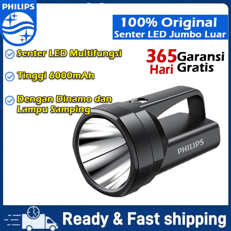 Jual Original Philips SFL3241 Senter LED Raksasa Lampu Kuat Multifungsi ...