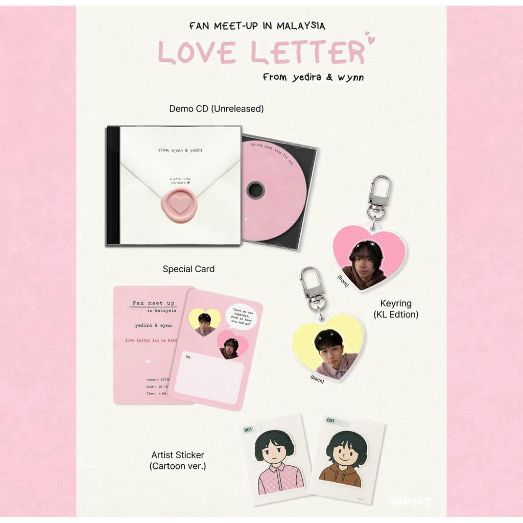 Jual wynn x yedira KL fanmeet merch (on demand) | Shopee Indonesia