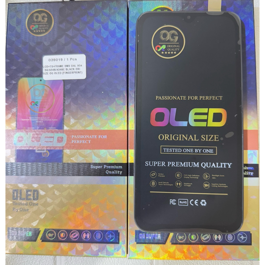 Jual LCD OG OLED + FRAME SAMSUNG A34 5G - A346 - A346E 1SET OG OLED ...