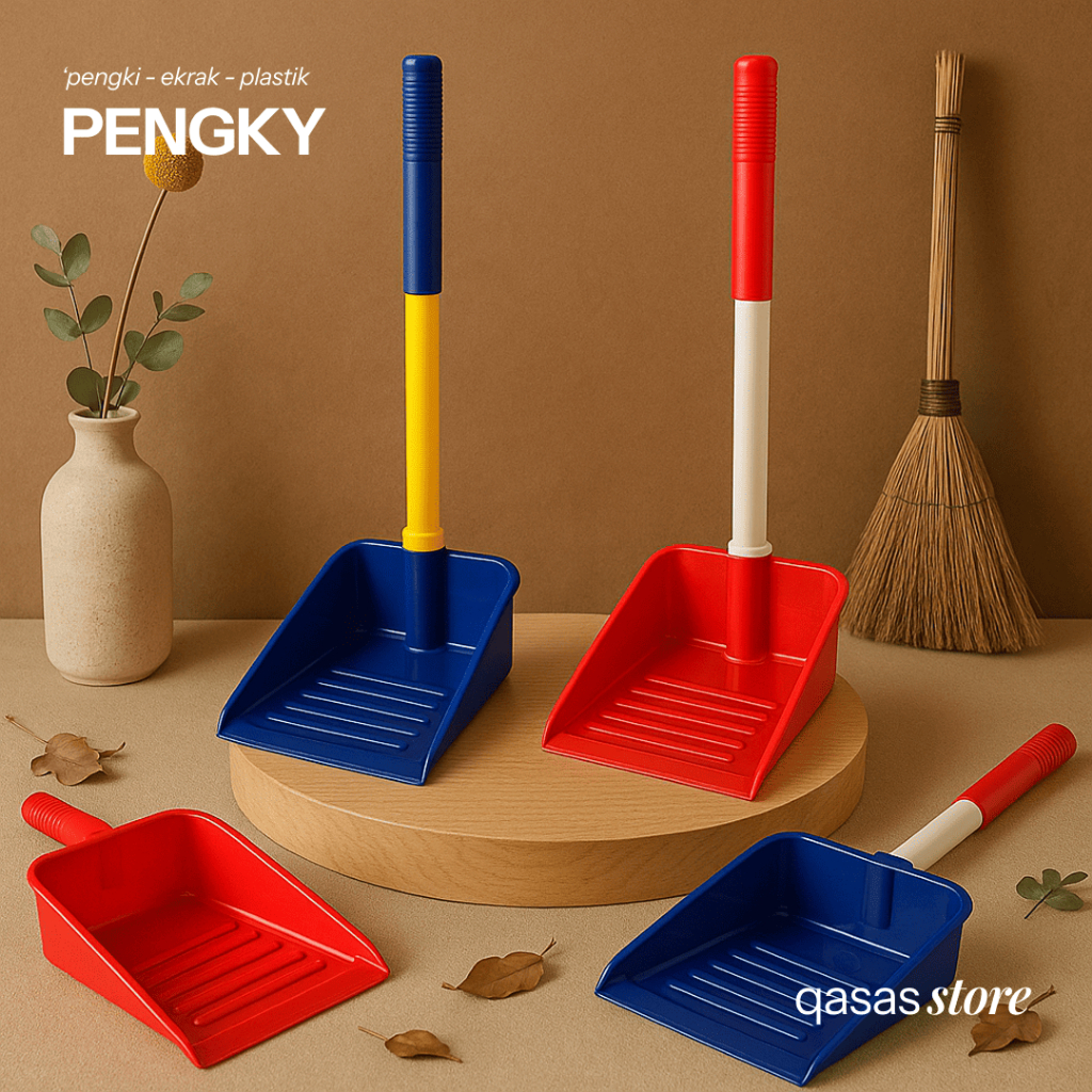 Jual Pengki Ekrak Plastik Gagang Panjang PENGKY by Qasas Store Pengki ...