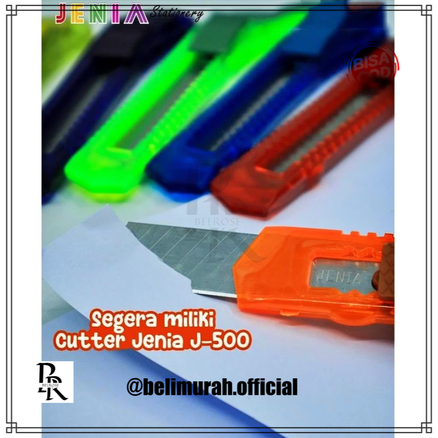 Jual [1lusin] Cuter Renceng Stainless / Art Knife Cutter Bening ...