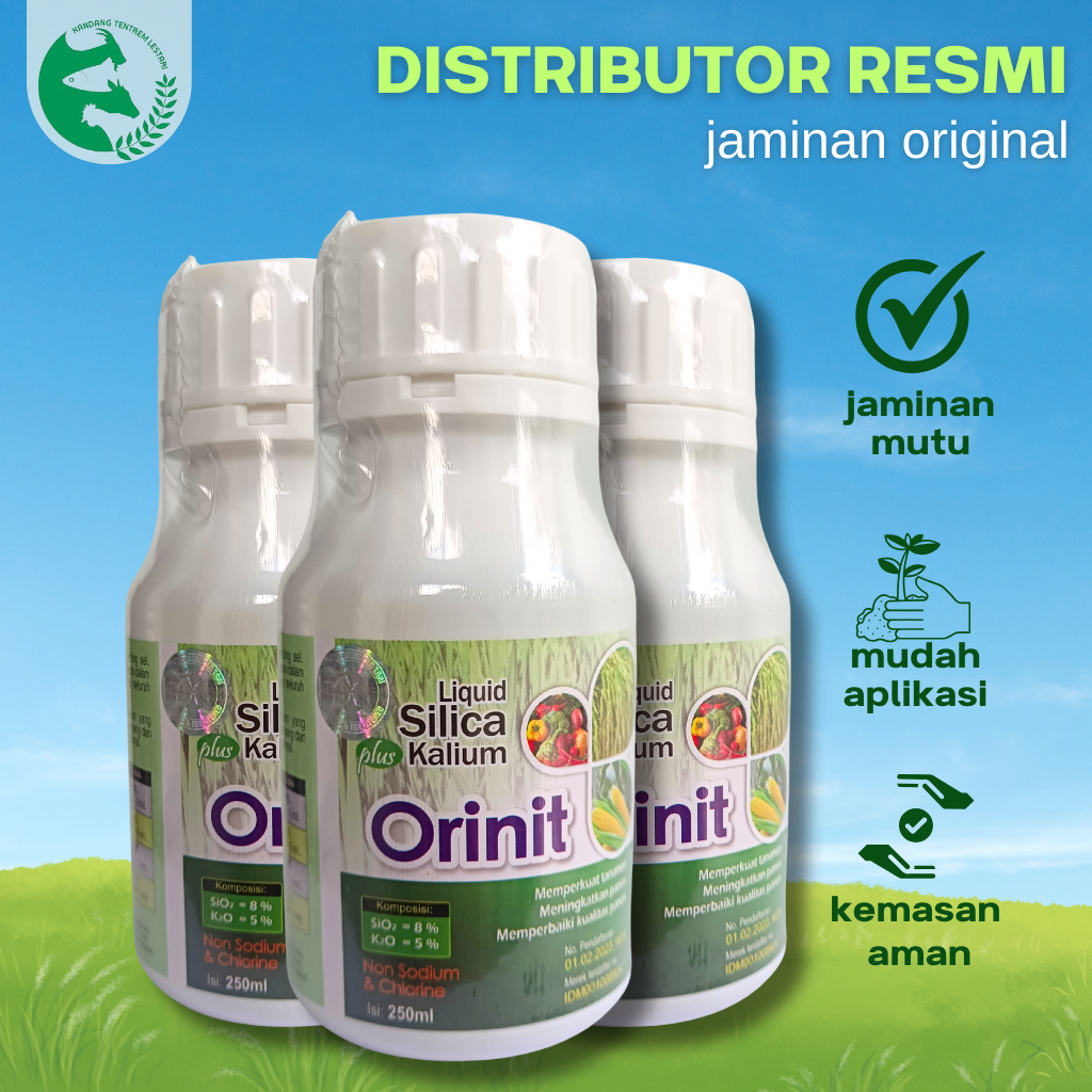 Jual Nutrisi Orinit 250ml MMT Pupuk Silica Cair & Kalium Perkuat ...