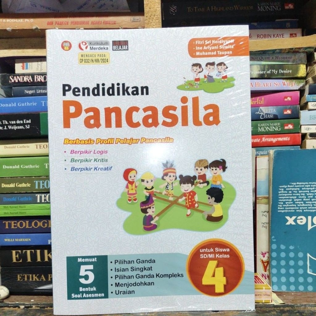 Jual Pendidikan Pancasila kelas 4 SD kurikulum merdeka | Shopee Indonesia