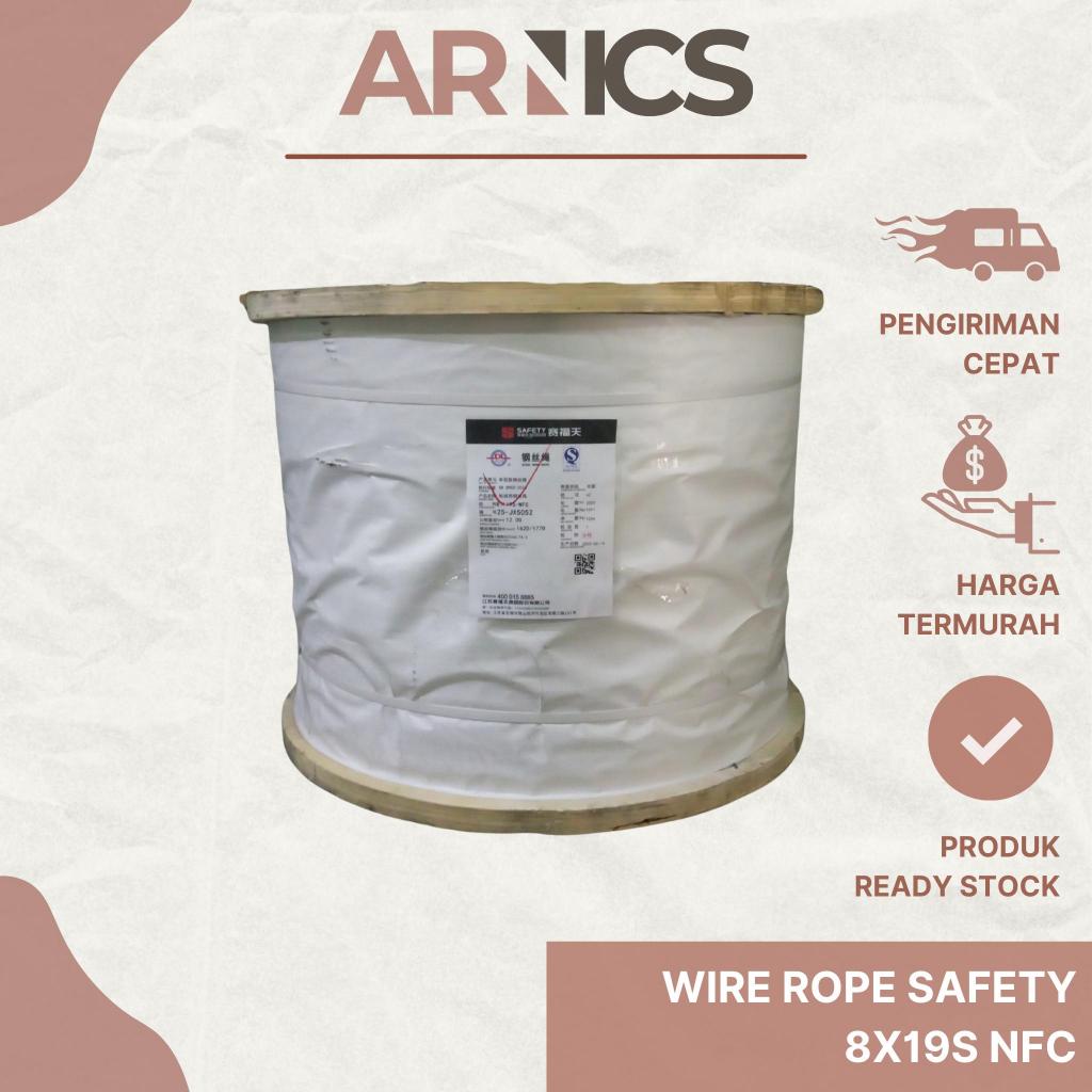 Jual SAFETY Wire Rope 8x19S NFC | 8x19S CSC / Seling Lift / Tali Sling ...