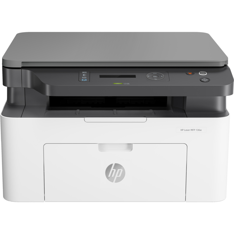 Printer HP Laser MFP 136W All in One Print Scan Copy Wireless Wifi USB Black Hitam Garansi 1 Tahun Promo Murah Gratis Ongkir Official (2)