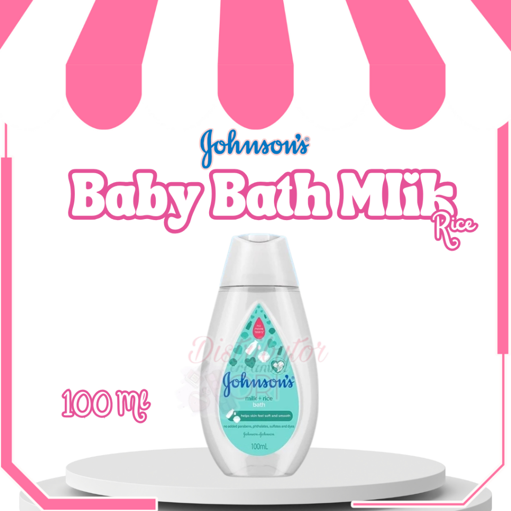 Jual JOHNSONS BABY BATH MILK RICE 100ML | Shopee Indonesia