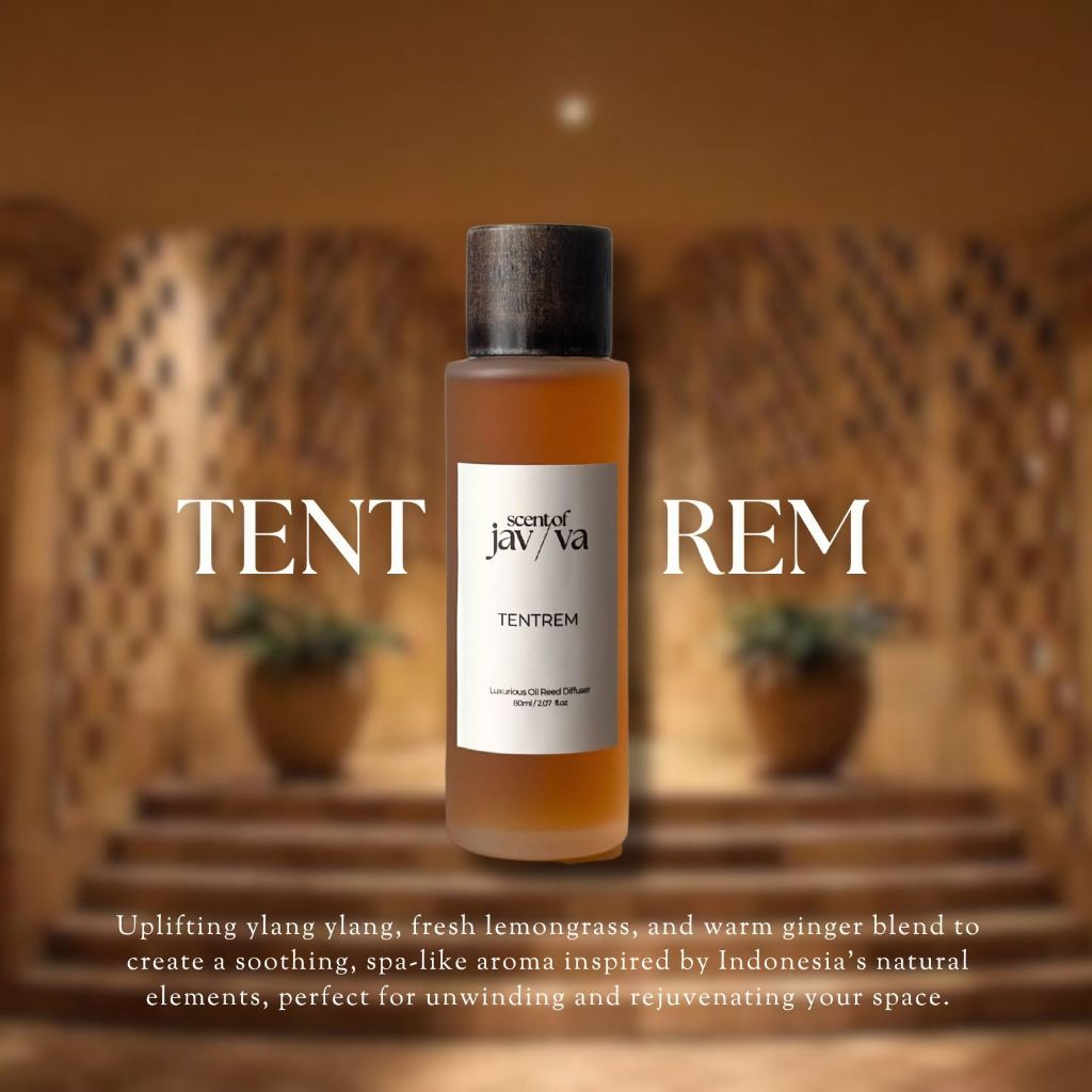 Jual TENTREM | Scent of JAVVA Luxurious Oil Reed Diffuser 80ml ...