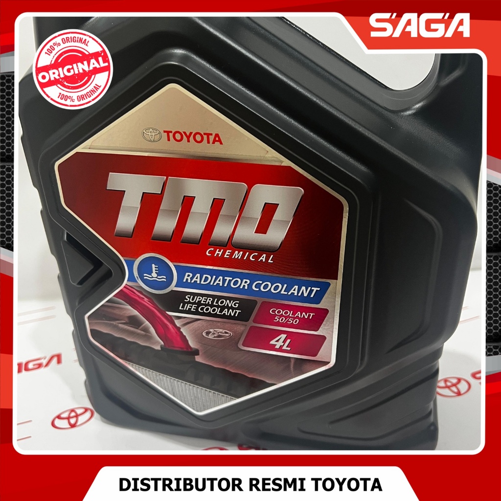 Jual SAGA | Air Radiator TMO /Coolant Super Long Life Isi 4L 50/50 ...