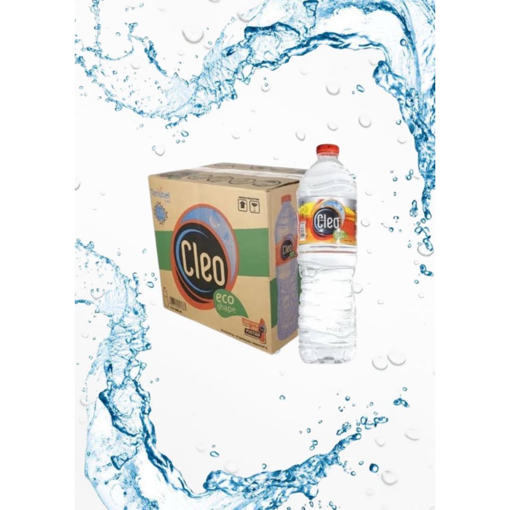 Jual Cleo Air Botol 1500 ml ( 1 dos isi 12 botol ) | Shopee Indonesia