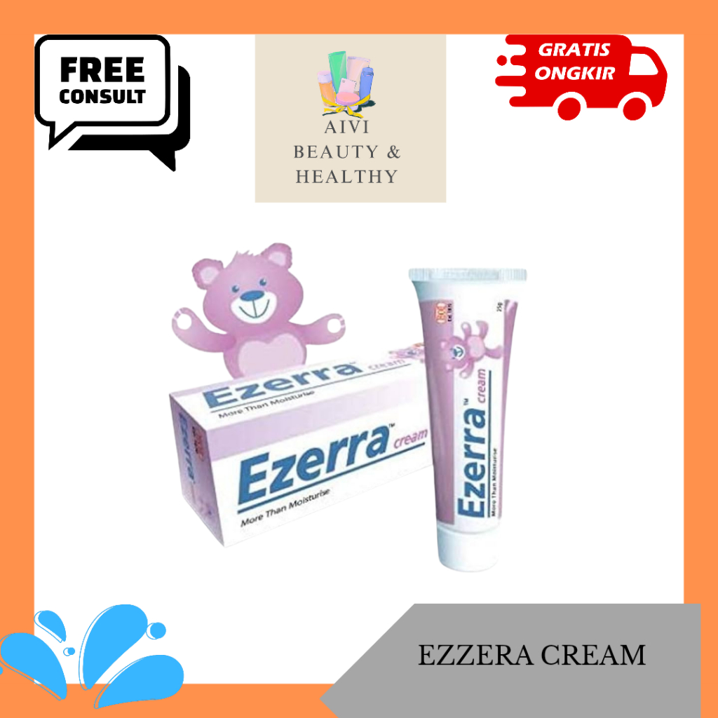 Jual Ezerra Cream Moisturise 25gr - pelembab kulit | Shopee Indonesia