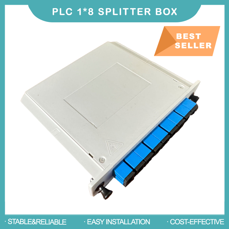 Jual Passive Splitter Box 1:2 1:4 1:8 1*16 SC-UPC Fiber Optic FTTH ...
