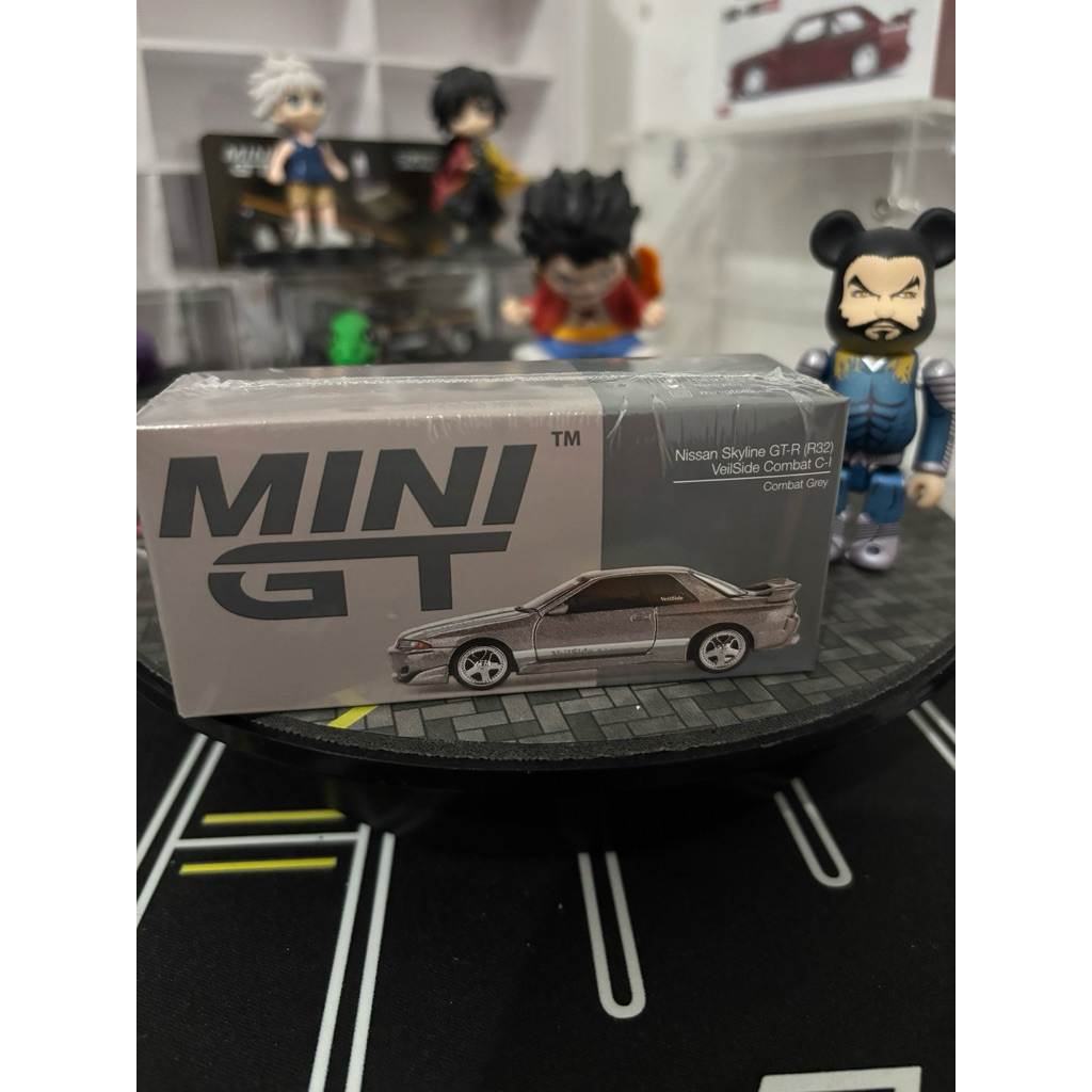 Jual Mini GT Nissan Skyline GTR R32 Veilside Combat Grey | Shopee Indonesia