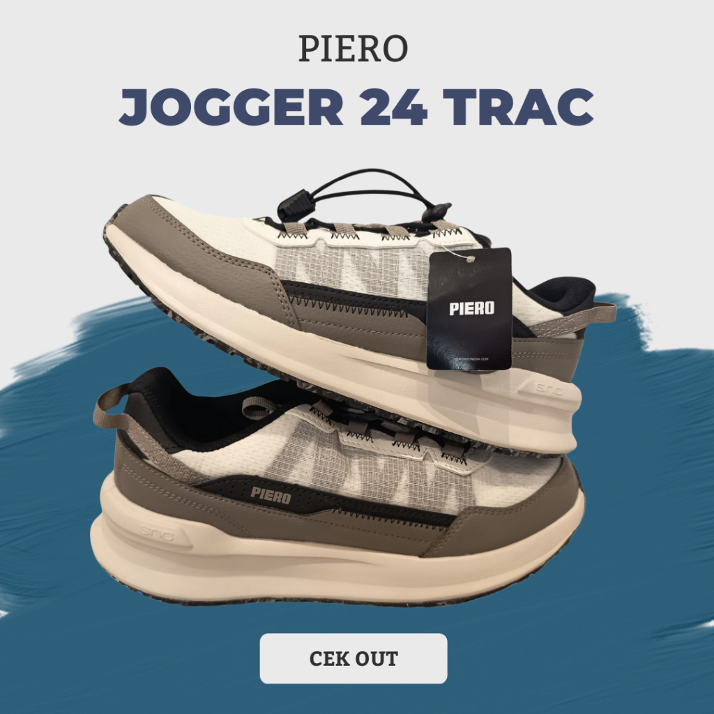 Jual Piero Jogger 24 Trac - Off White Grey Birch Sepatu Sneakers ...
