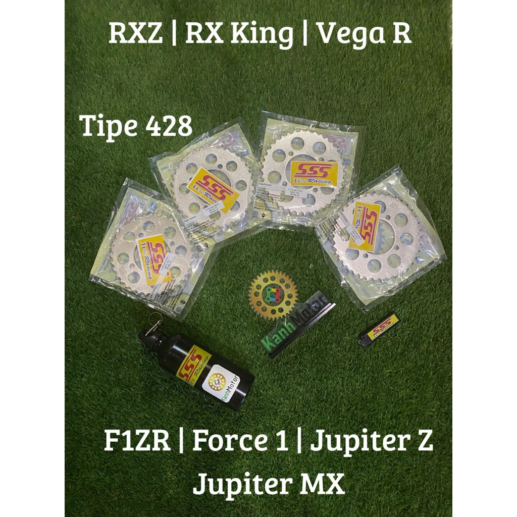Jual Gear SSS Belakang 428 FORCE 1 F1ZR RXZ VEGA R, RX KING, JUPITER Z ...