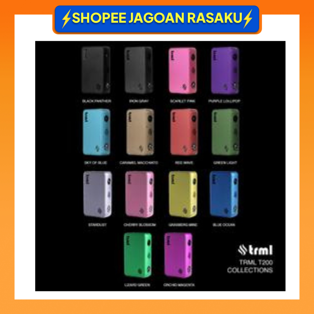 Jual TRML T200 MOD NEW EDITION COLOR MOD ONLY 100% AUTHENTIC | Shopee ...