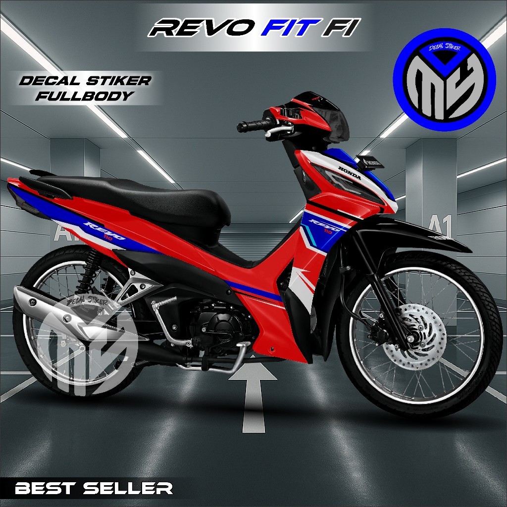 Jual Decal Revo Fit Fi Fullbody - Stiker Motor Revo Fi Full Body ...