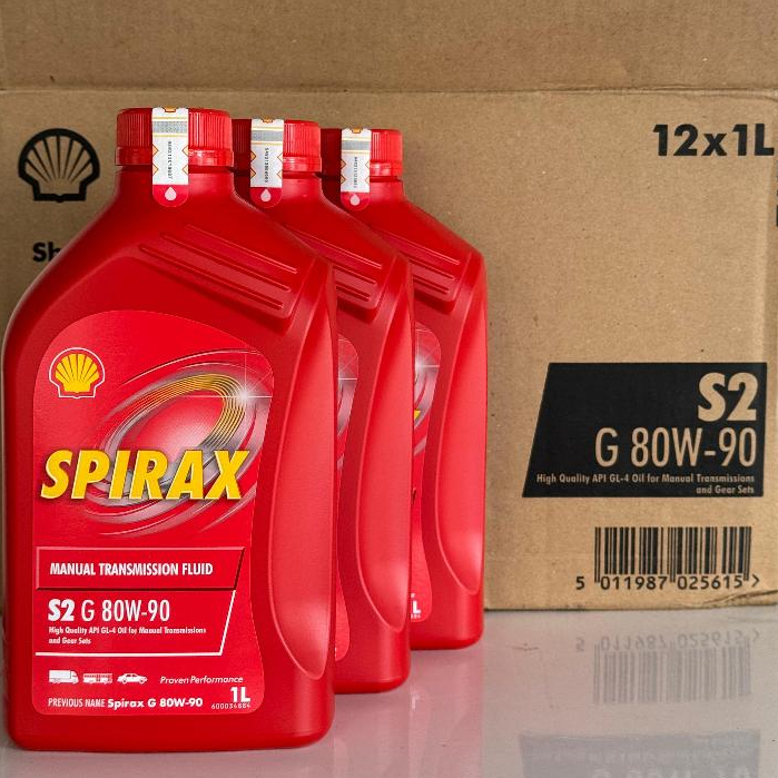 Jual Oli Transmisi Manual Atau Transmisi Oil Shell Spirax S2 G SAE 80W ...