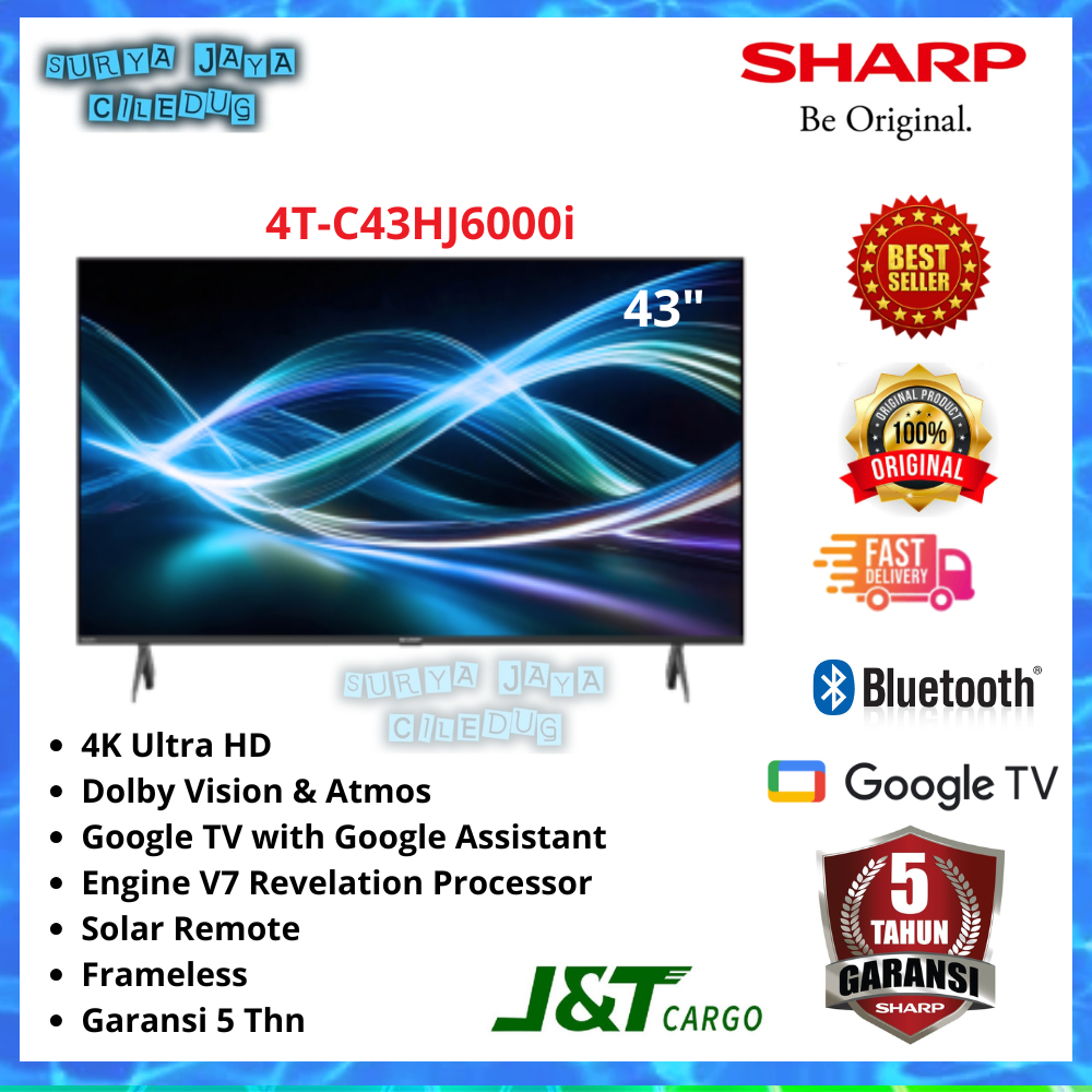 Jual TV Sharp 43 Inch Terlengkap & Harga Terbaru Agustus 2026 | Shopee ...