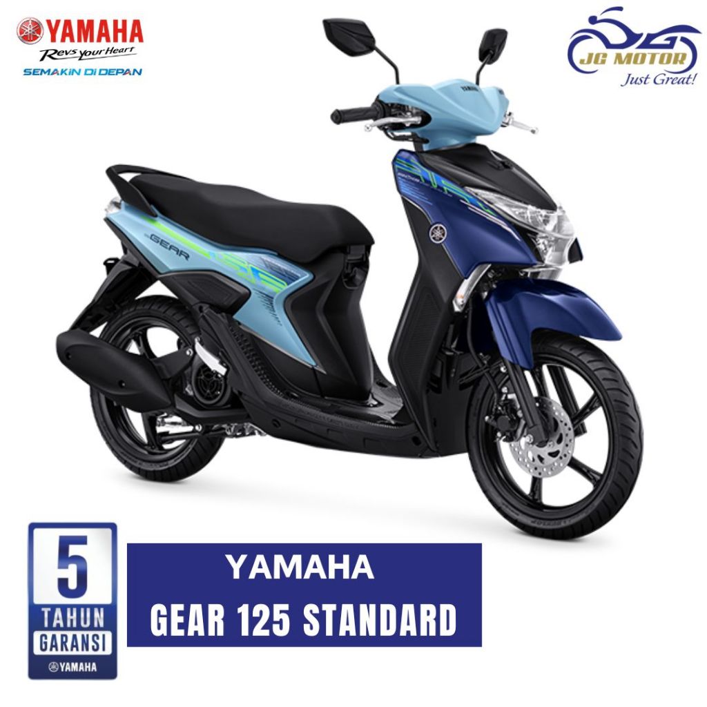 Yamaha Gear 125 Standard JAWA BARAT & JABODETABEK