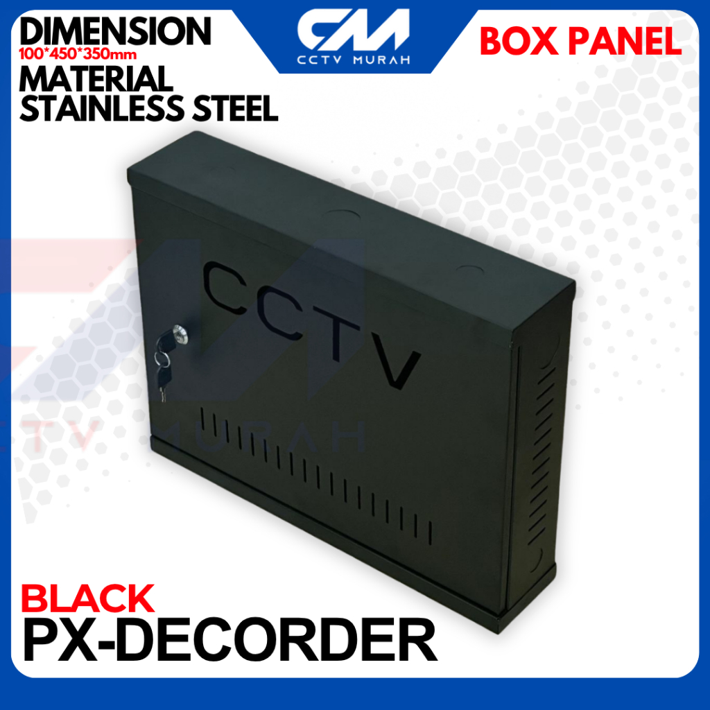 Jual Box Panel Pengunci DVR CCTV DECORDER – Tahan Karat & Anti Air ...