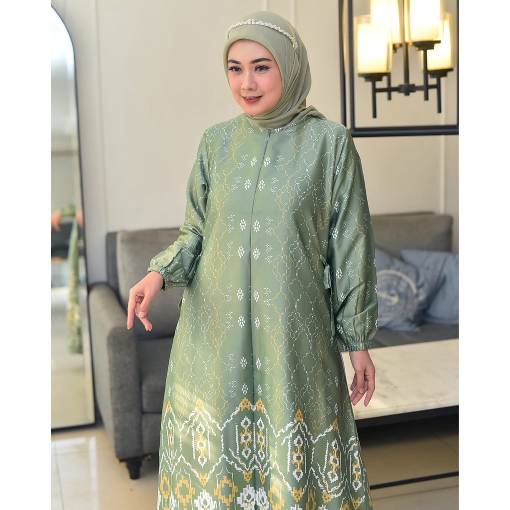 Eliana Dress |Gamis silk premium |Gamis Pesta Kondangan| Gamis Lebaran 2026