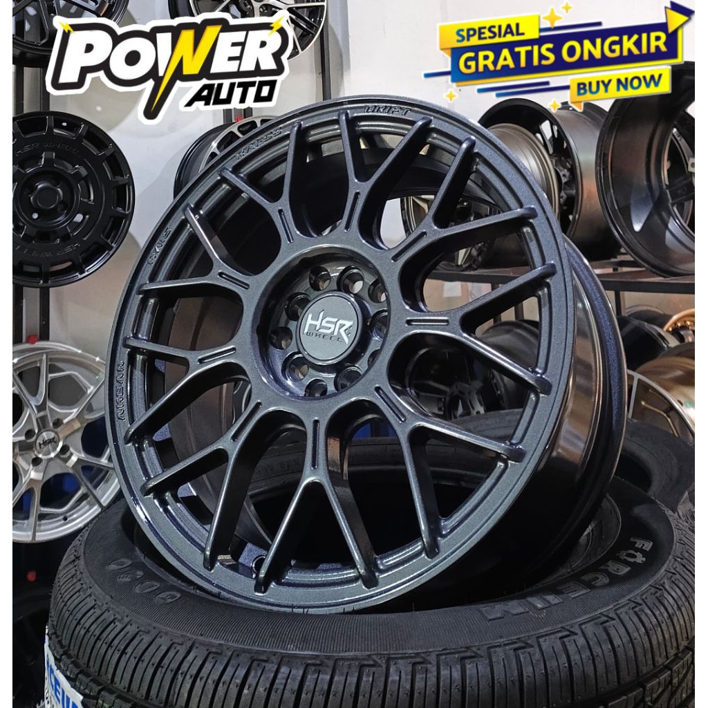 Jual VELG MOBIL HSR TIPE RAI-S5 R17 LEBAR 7,5 RATA BODY LOBANG 10 VELOZ ...