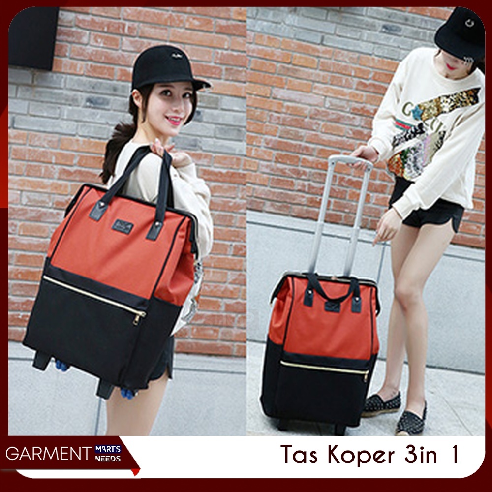 Jual TASKOPERBB - Tas Ransel Roda Traveling Bag Tas Koper Perjalanan ...