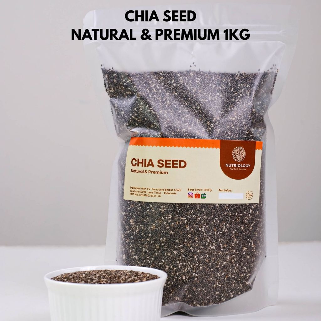 Jual Black Chia Seed 1KG Natural Premium Alami | Shopee Indonesia