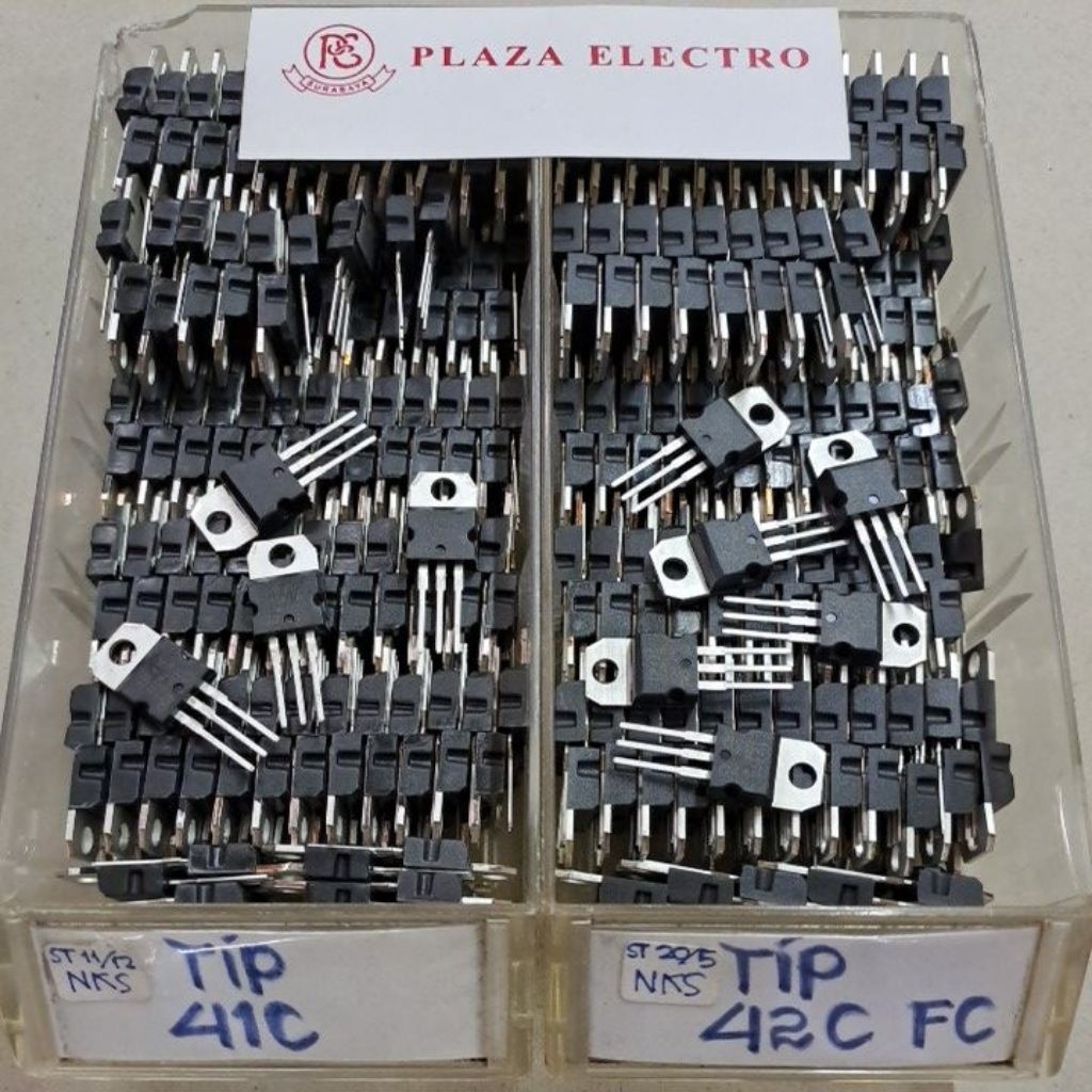 Jual TR TRANSISTOR ST TIP 41C / 42C RRT TIP41 / TIP42 KUALITAS BAIK ...