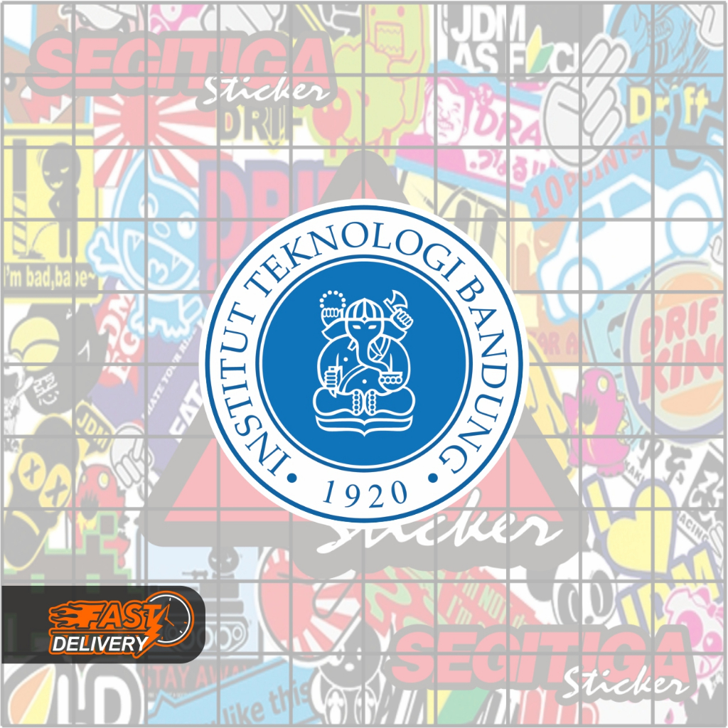 Jual Sticker Universitas ITB Institut Teknologi Bandung Ukuran 5 x 5 Cm ...