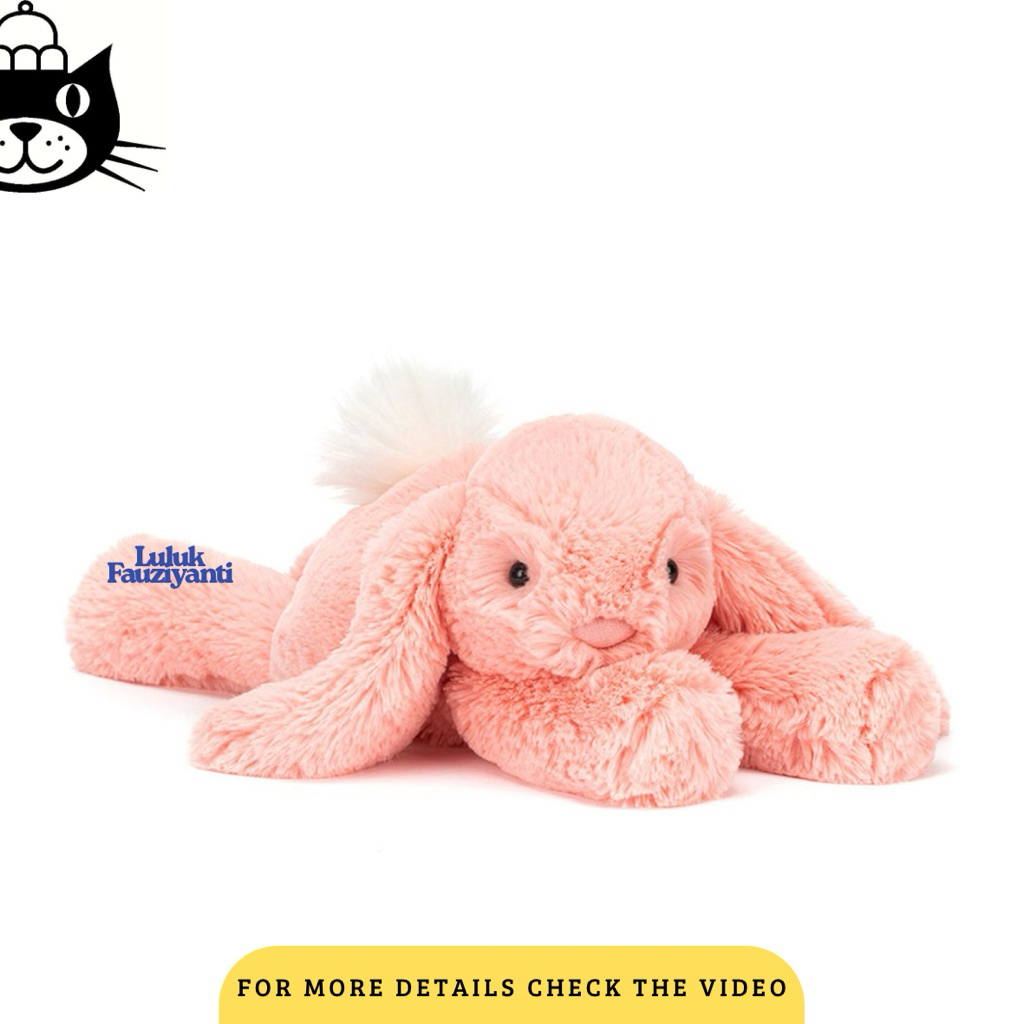 Jual Jellycat Smudge Apricot Rabbit MEDIUM (NEW) | Shopee Indonesia