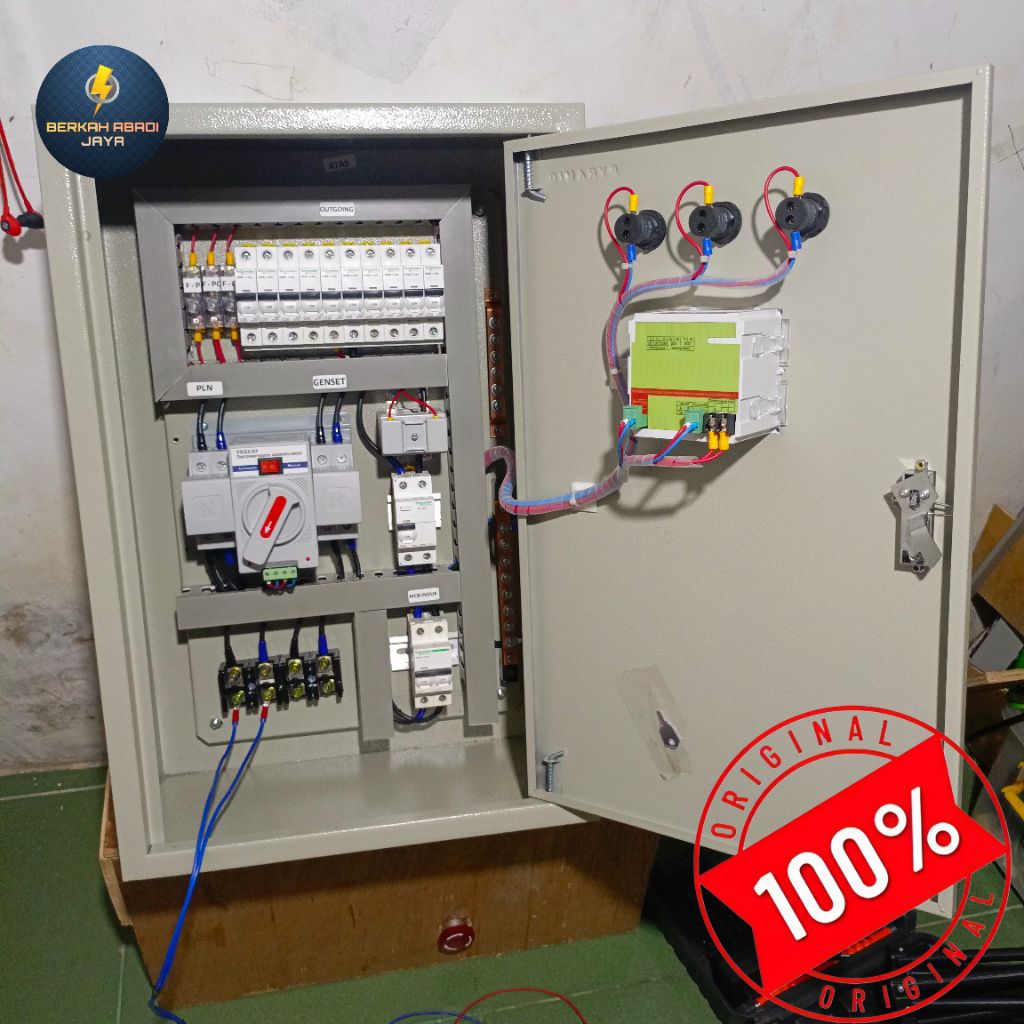 Jual panel ATS 1phase 63a digital meter | Shopee Indonesia