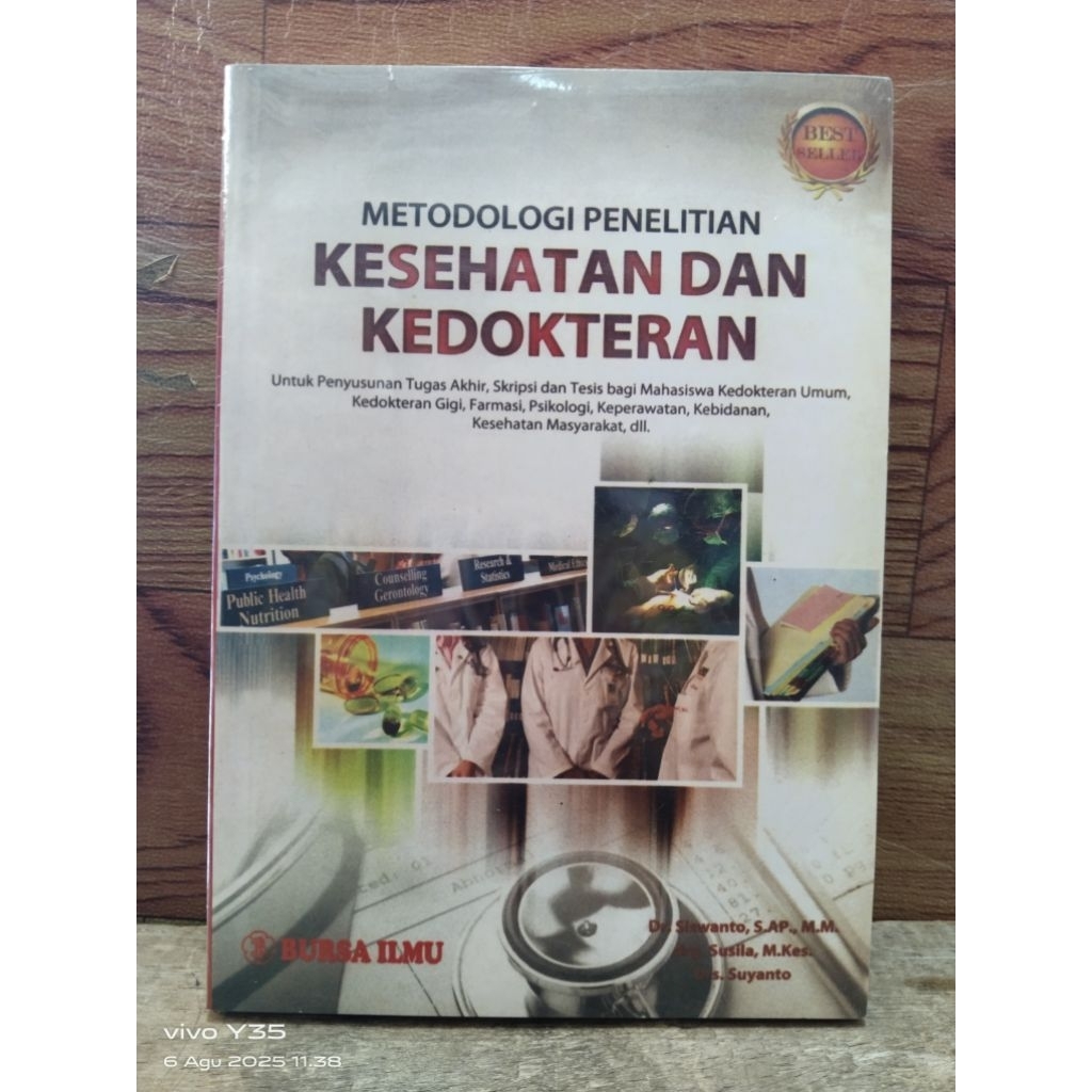 Jual Buku metodologi penelitian kesehatan dan kedokteran best seller ...