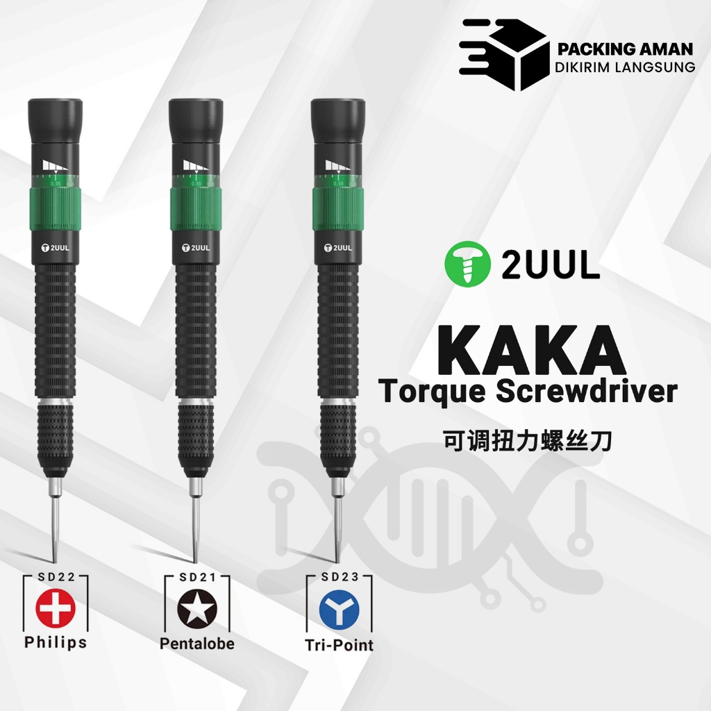 Jual 2UUL KAKA Torque Screwdriver Obeng Service HP - Philips 1.2 ...
