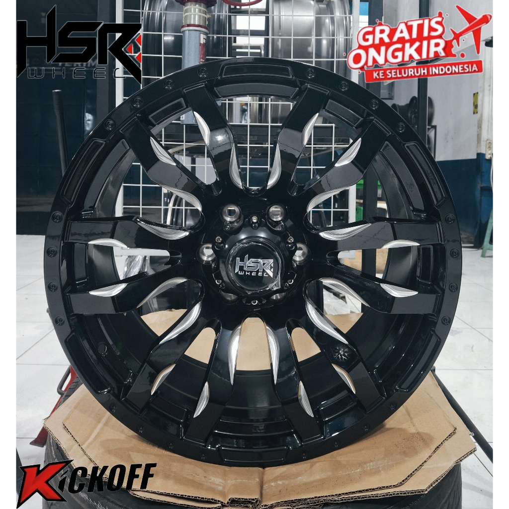 Jual Velg Mobil Pajero Fortuner Triton Hilux HSR BURNEH RING 20 Toko ...