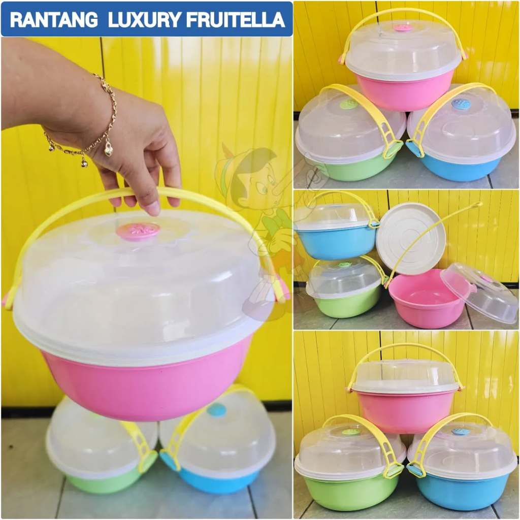 Jual Rantang Luxury Fruitella Rancangan Makanan Rantang Makanan Bulat ...