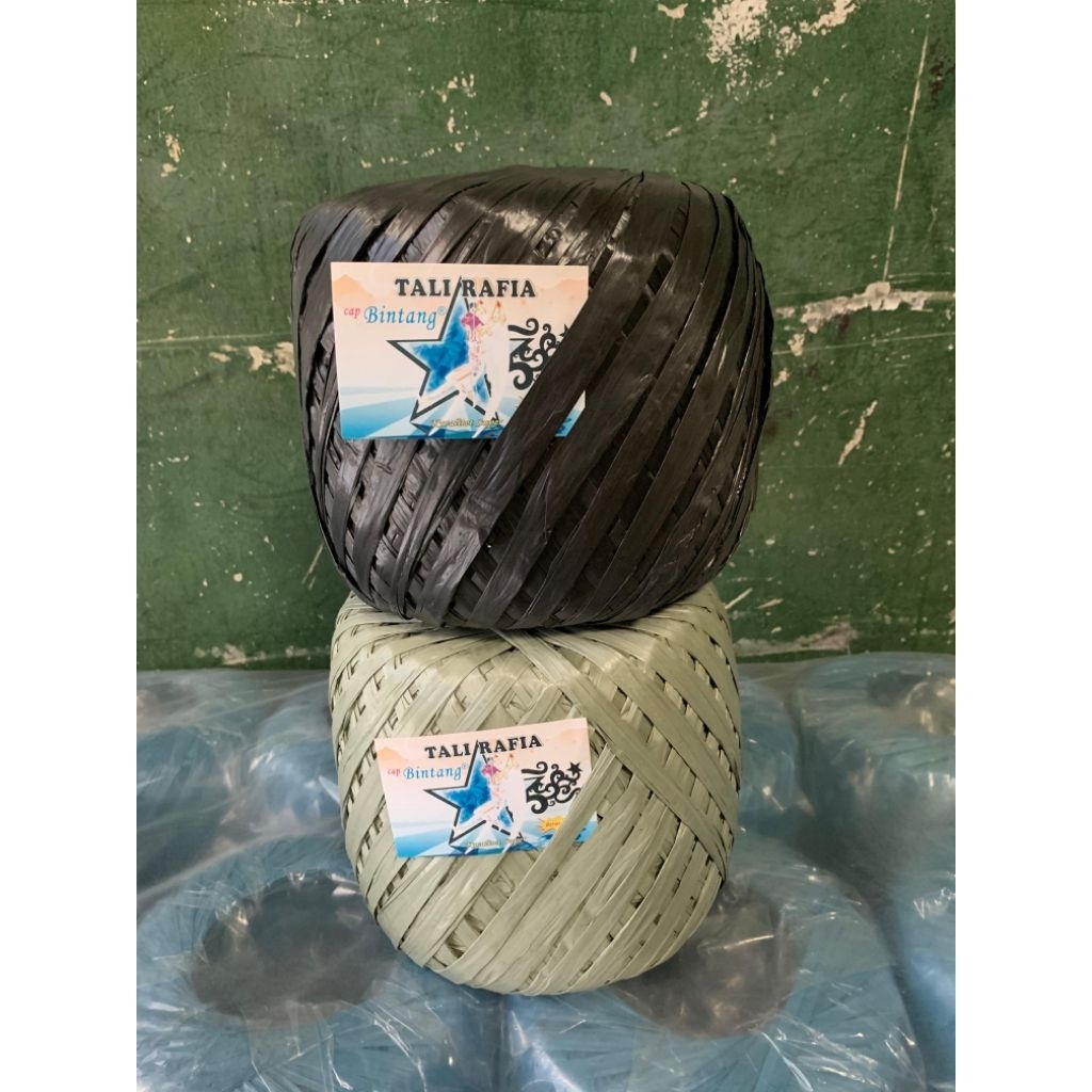 Jual TALI RAFIA GULUNGAN KALENG CAP BINTANG bonus biji tanaman | Shopee ...